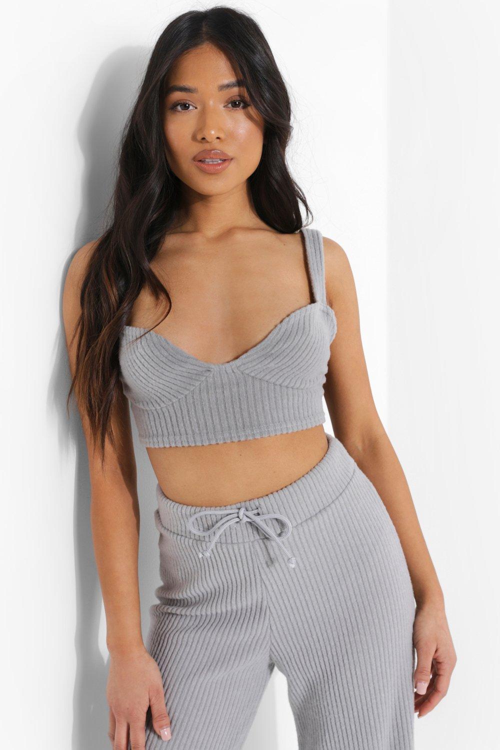 Boohoo petite lounge discount set